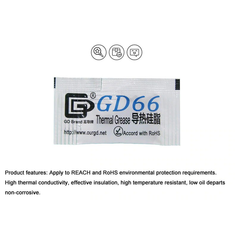 Pasta Térmica Prata Notebook/ Cpu/ Placa Vídeo 1g