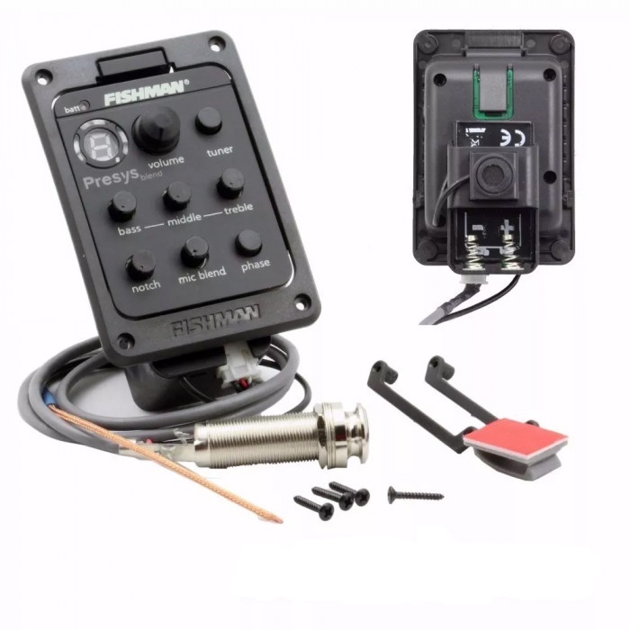 Captador Fishman 301 Presys Blend C/ Microfone P/ Violão, Viola, Baixolão