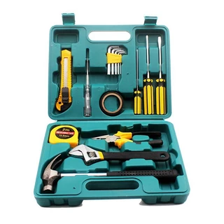 Kit de Ferramentas Jogo 16 Peças Com Maleta SJ8016