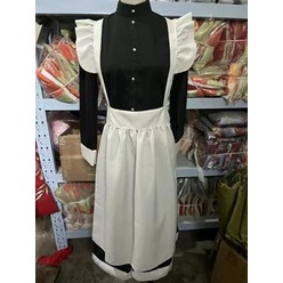 FREE Laço E Meias 】 Maid Outfit Homens Mulheres Vestir Cosplay Anime Festa  Lolita Estilo Café Fantasia Japonesa Roupa | Shopee Brasil