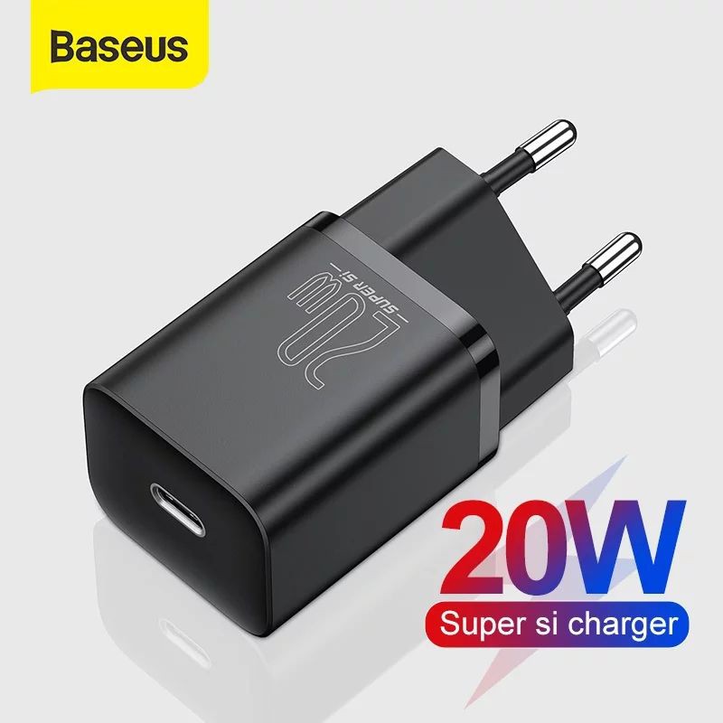 Fonte carregador turbo Baseus 20w | Shopee Brasil