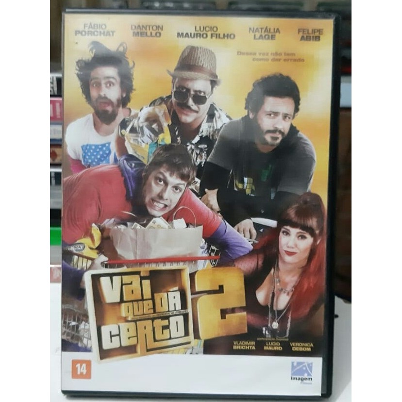 Dvd Original Do Filme Vai Que Dá Certo 2