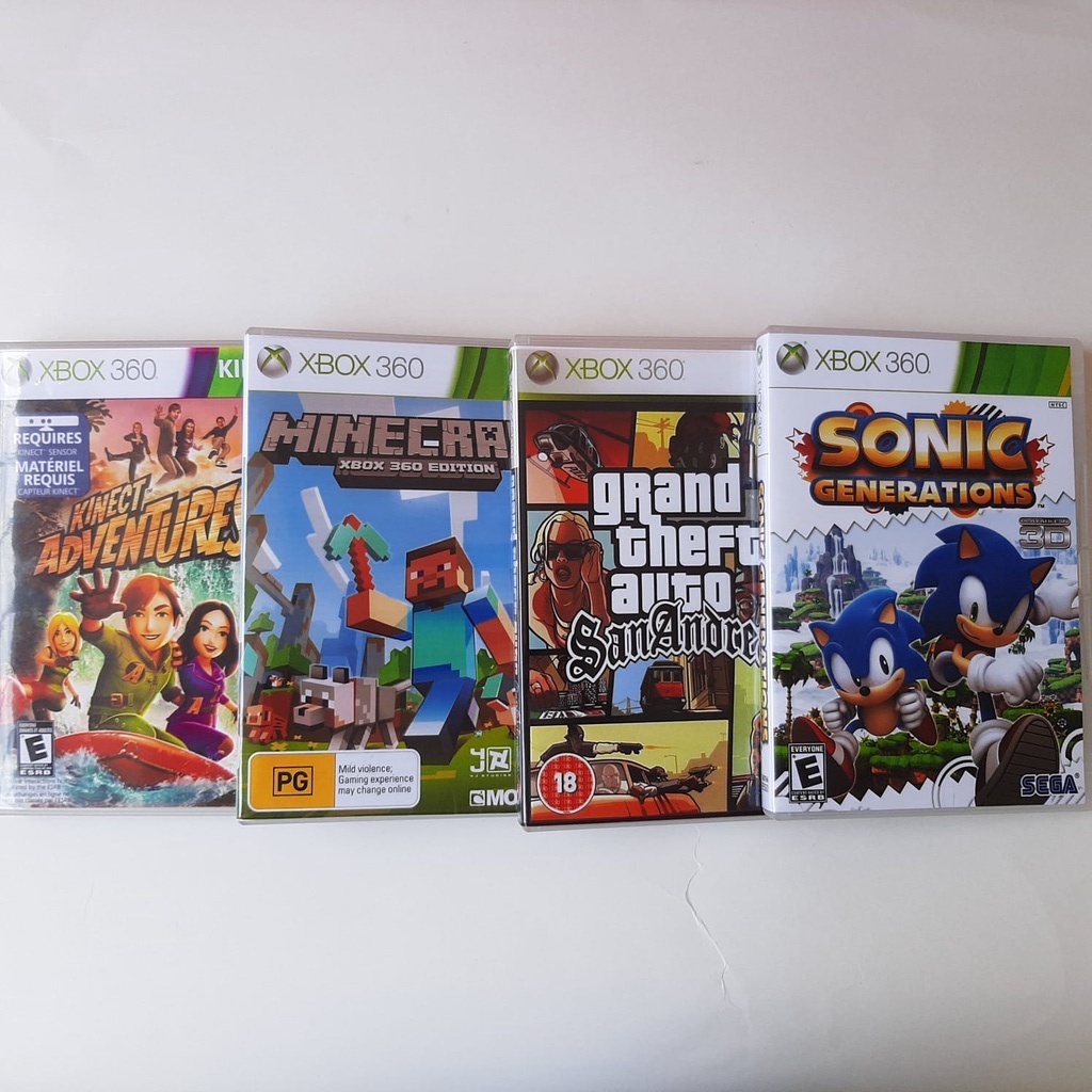 Combo Sonic Generations+ Minecraft+ Grand Theft Auto: San Andreas+ ...