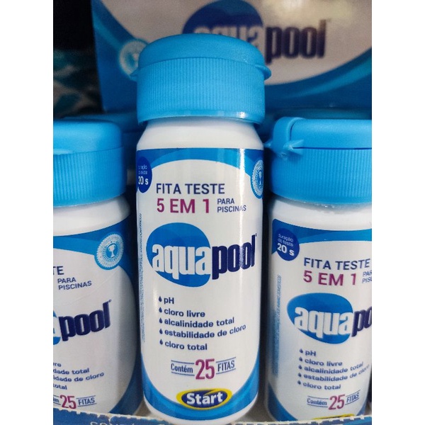 Fita Teste Piscina Aquapool Em Shopee Brasil