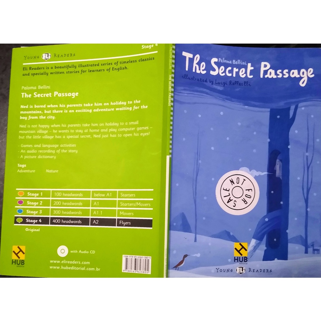 The Secret Passage Série Hub Young Eli Readers Shopee Brasil