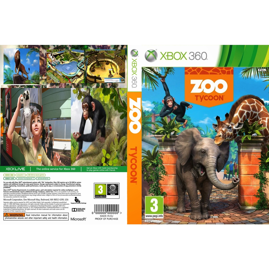 zoo tycoon xbox 360
