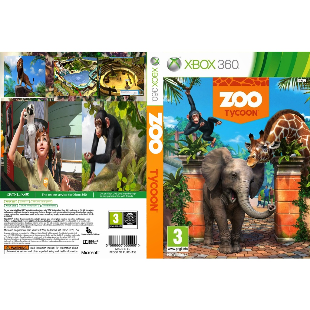 Zoo Tycoon (XBOX ONE) NEW