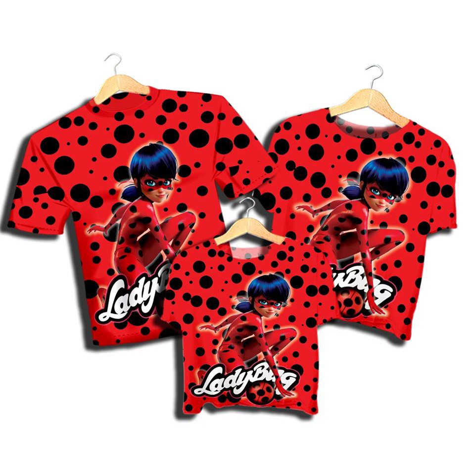 Blusa 2025 ladybug personalizada