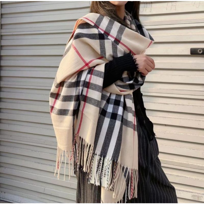cachecol xadrez feminino len o pashmina echarpe masculino unissex