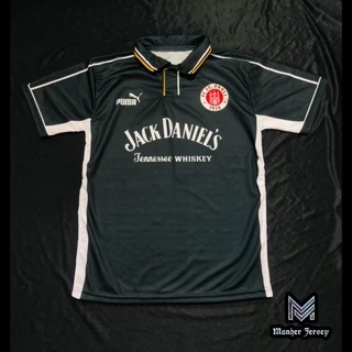 St PAULI Retro Jersey 1999 2000 Impressão Completa Personalizada