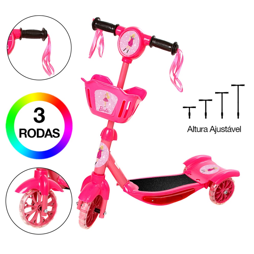 Barbie store electric scooter