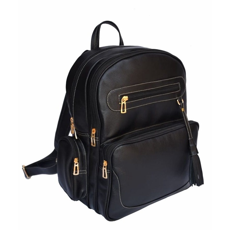 Mochila Notebook Feminina Em Couro Legítimo | Shopee Brasil