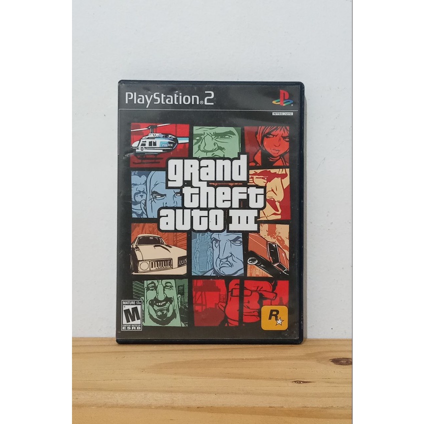 Grand Theft Auto 3 - Playstation 2 - Completo - Original - Play 2 - Ps2 - NTSC U/C (americano) - Código SLUS 20062P3