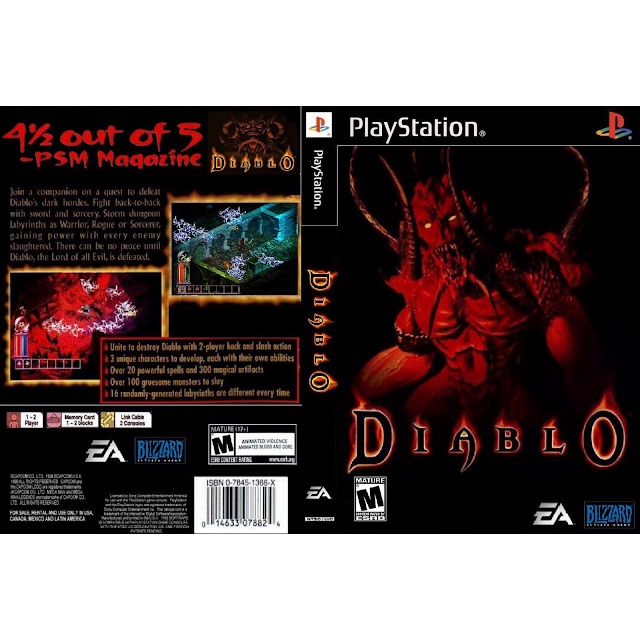 Diablo ps1 hot sale for sale