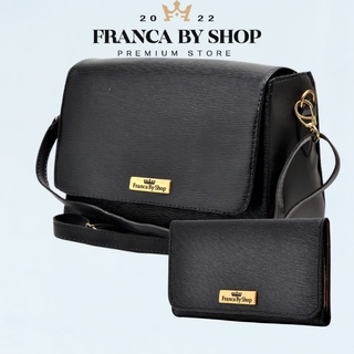 Bolsa Feminina Lateral Transversal + Carteira