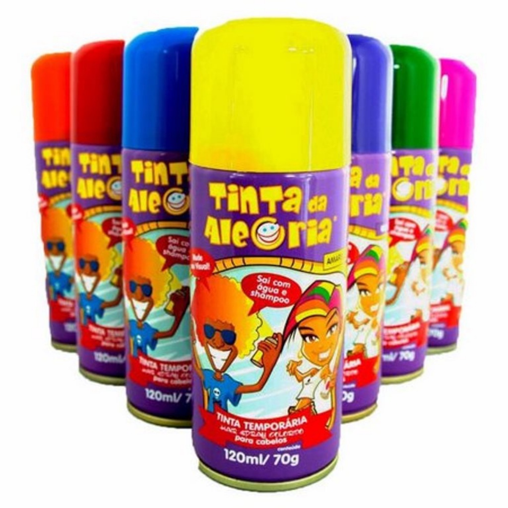 Tinta da Alegria Temporária 120 ml
