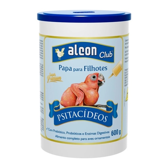 Alcon Club Papa P/ Filhotes 600g Calopsita, Papagaio, Arara