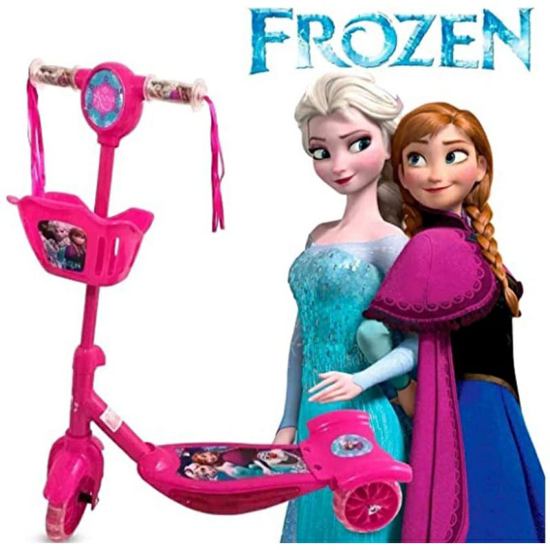 Patinete infantil 3 rodas Frozen | Shopee Brasil