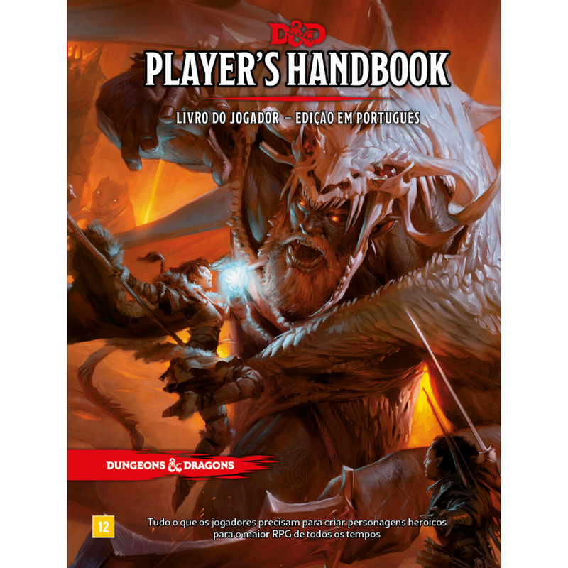 Dungeons & Dragons RPG D&D 5E: Livro do Jogador pt br