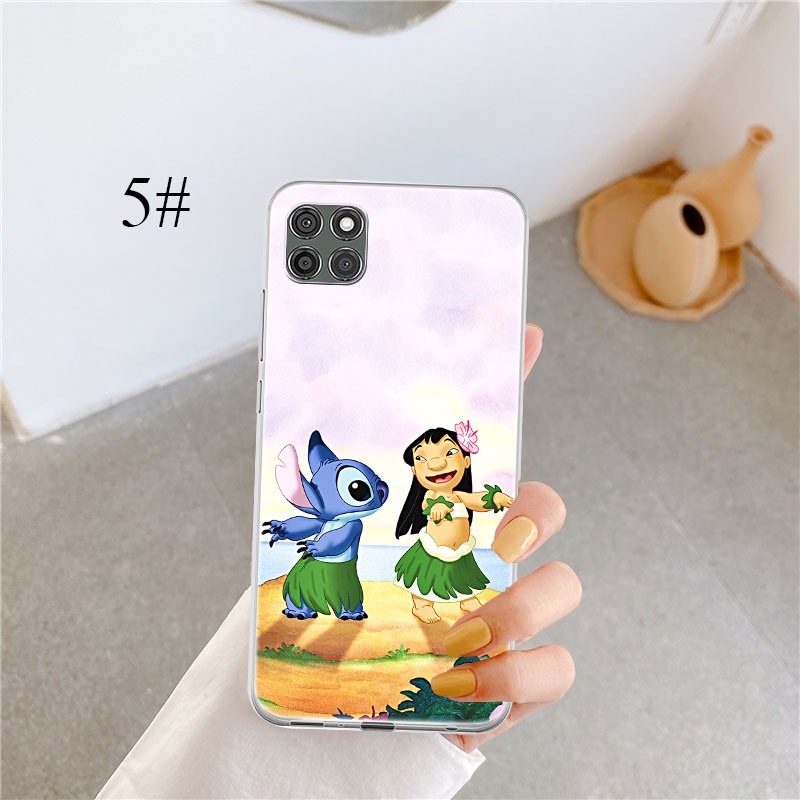 Capa De Silicone Flexível Transparente Lilo Stitch Para Lg K71 / K61 ...