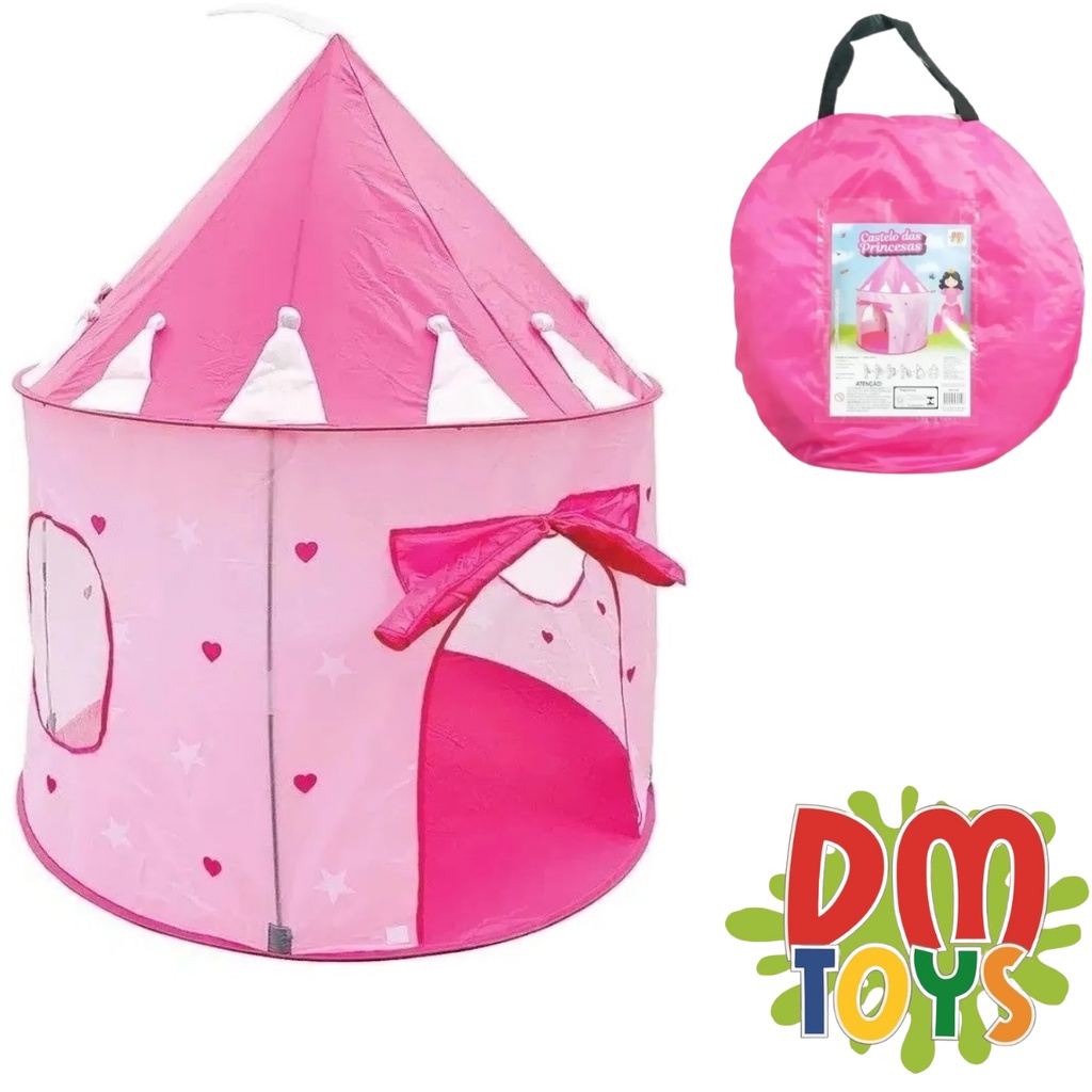 Barraca Cabaninha Tenda Grande Infantil Para Meninas Castelo Das ...