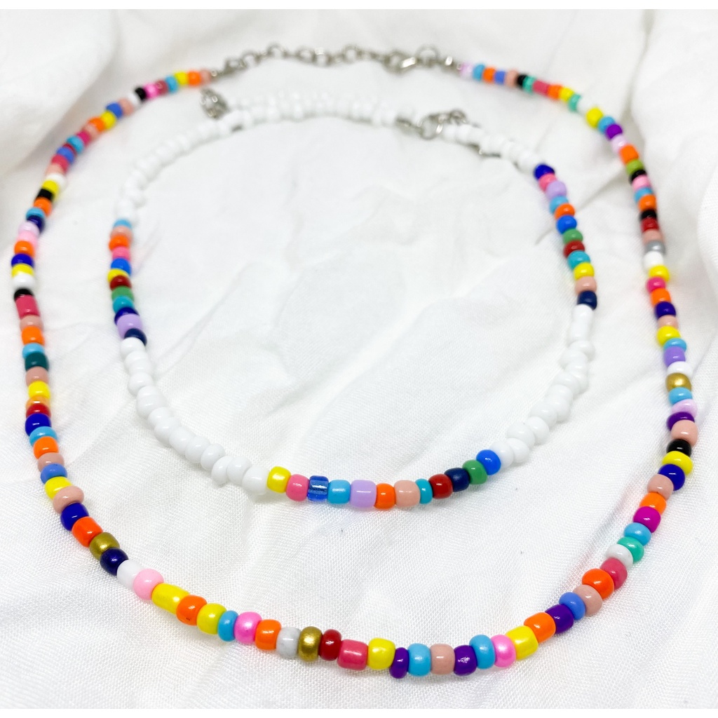 Colar muti color | Shopee Brasil