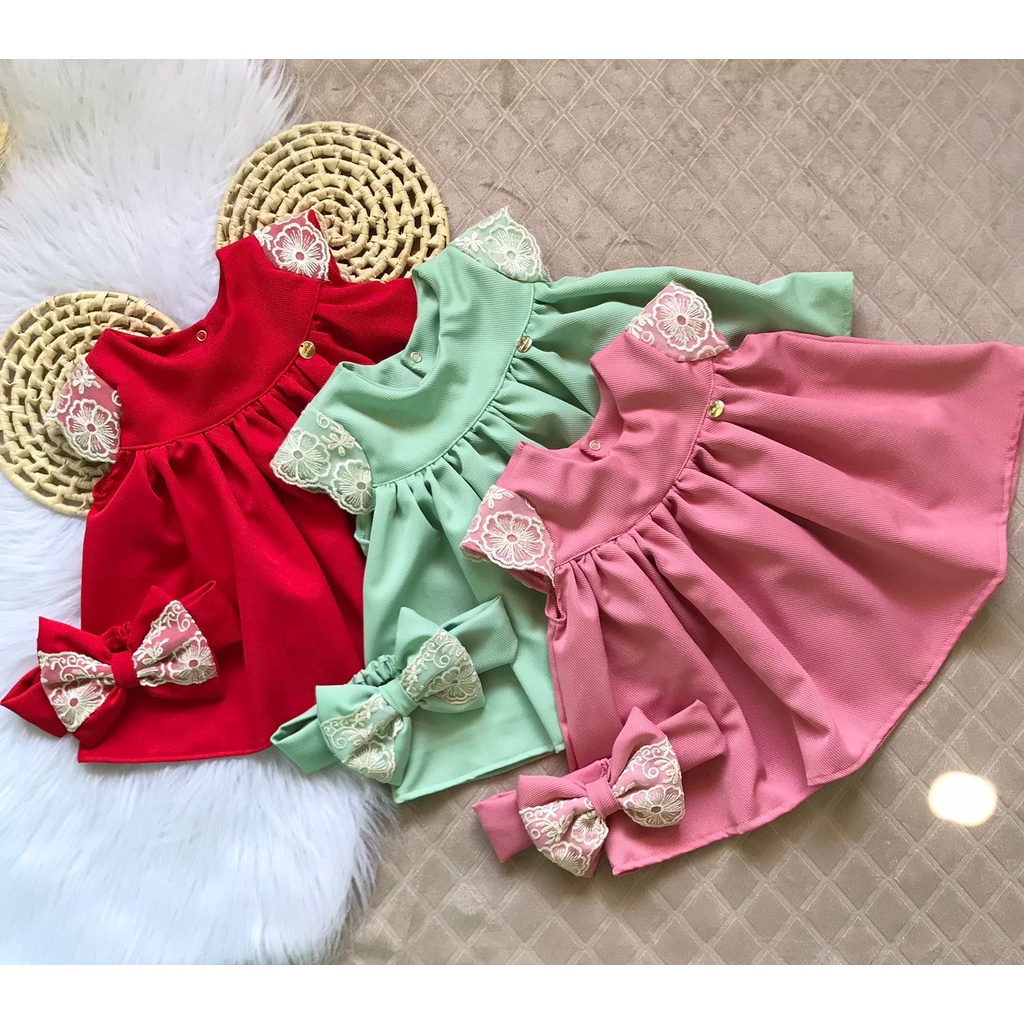 Vestido para bebe 4 meses: Com o melhor preço