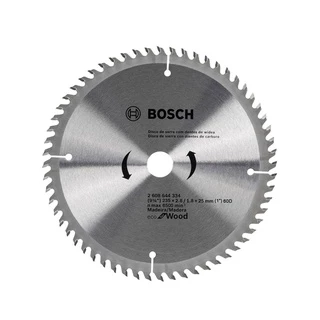 Disco de Serra 235mm p/ Madeira Bosch 60 Dentes de Widea Eco for Wood - 9.1/4"
