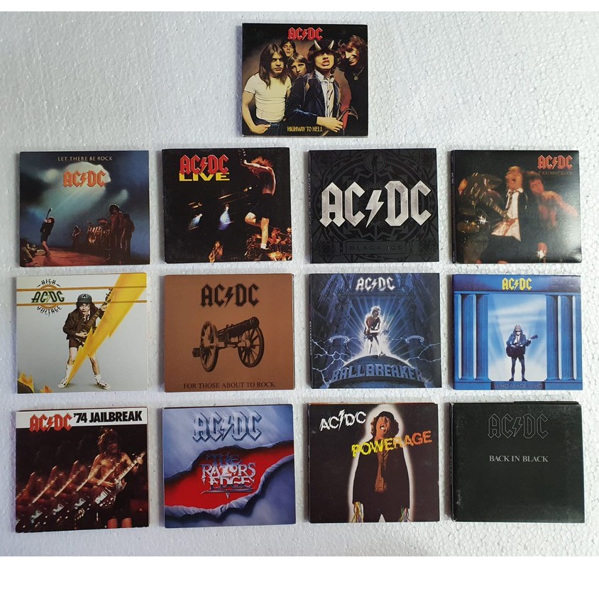 Cd - Coleção Cd's Ac/dc (digipack) - 13 Vol. | Shopee Brasil