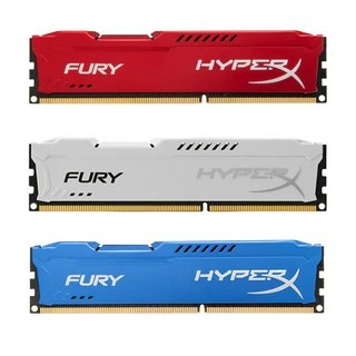 Kingston Hyperx Fury 4GB 8GB Ddr3 1333MHz 1600MHz 1866MHz 1.35V 1.5V 240 Pin DIMM RAM Memória Desktop 10600 12800 14900U