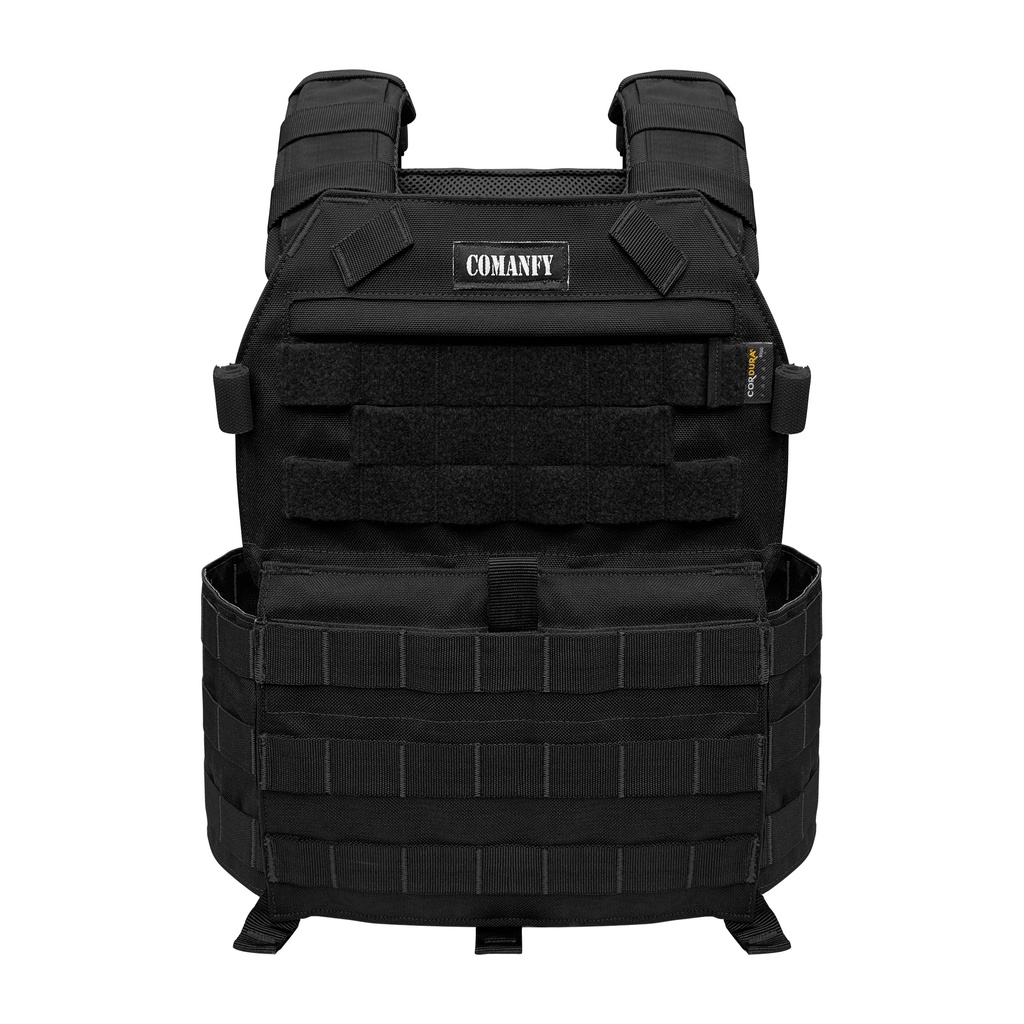 Colete Plate Carrier Cordura® 1000d - Preto