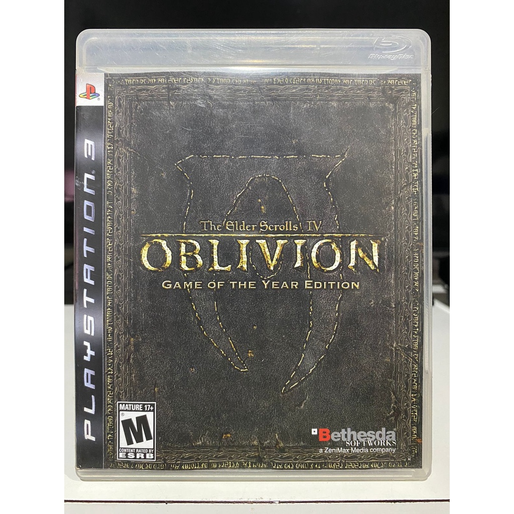 The Elder Scrolls IV Oblivion GOTY ~ PS3 | Shopee Brasil