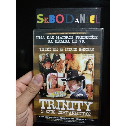 Dvd Trinity E Seus Companheiros - Terrence Hill - Novo Lacr | Shopee Brasil