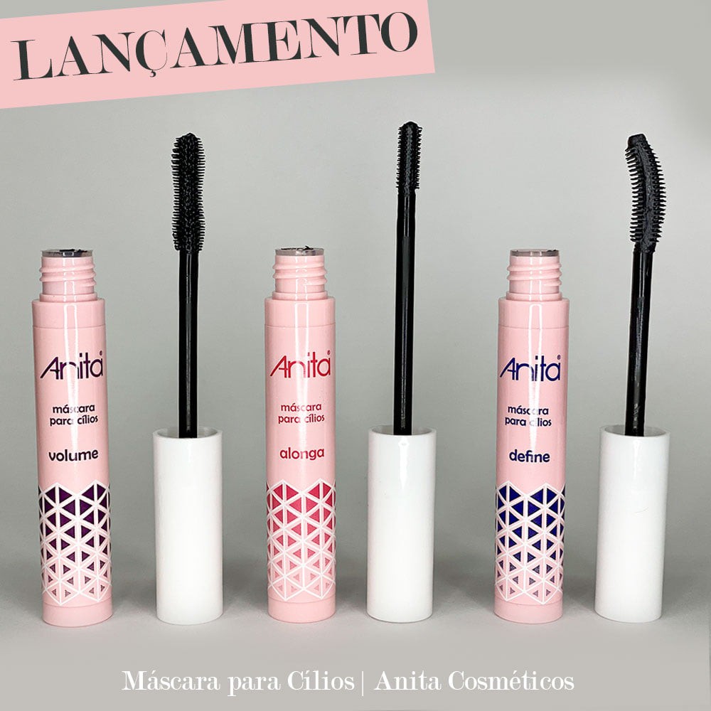 Máscara para Cílios Rímel Vegano com Amor Lançamento - Anita Cosméticos