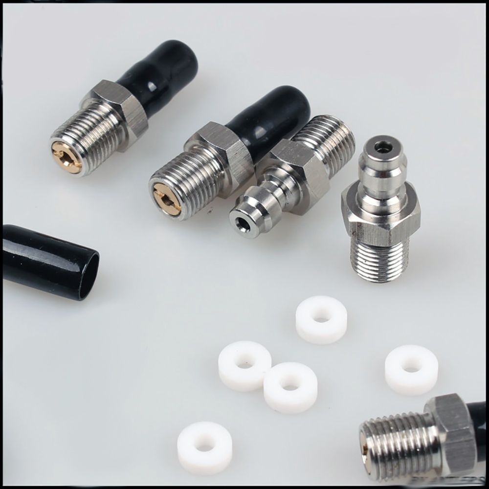 Conector Foster 8mm Macho x M10 Pcp Engate Rápido 300 Bar