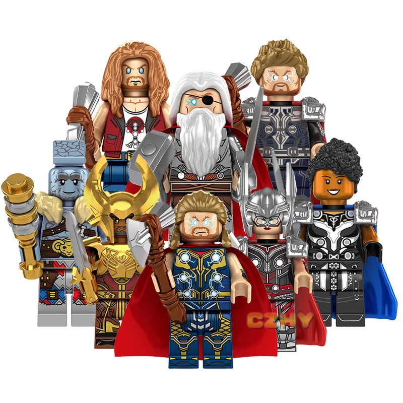 Super Heróis Filme Thor Jane Foster Korg Mini Building Block Números De ...