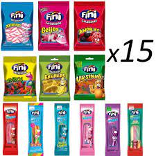 Kit com 15 pacotes Fini Sabores Variados ( PROMOÇÃO )