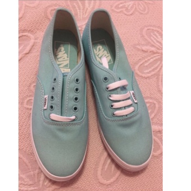 Tenis vans azul clearance tiffany