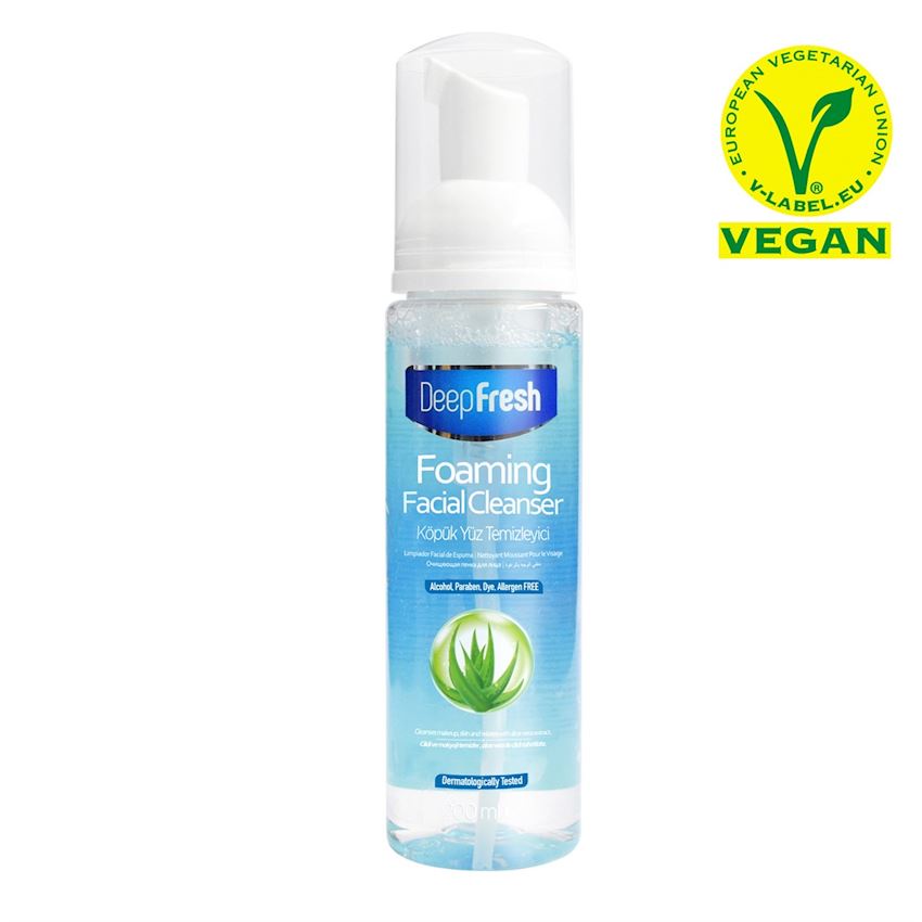 ESPUMA ALOE VERA DEEP FRESH LIMPEZA FACIAL- 200ml | Shopee Brasil
