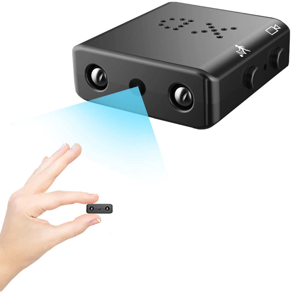 Mini Câmera Segurança XD Escondida Vigilância Secreta Discreta Sem LED ...