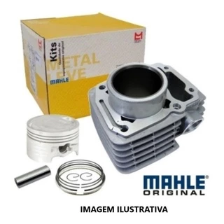 Kit Cilindro Motor Yes 125 2007 2008 2009 2010 2011 2012 2013 2014 2015 2016 Original Metal Leve K9838