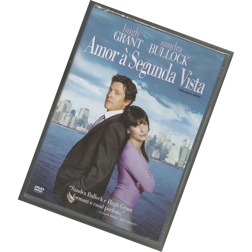 Amor A Segunda Vista Com Sandra Bullock Dvd Lacrado Shopee