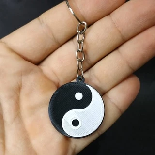 Chaveiro Yin Yang - Impressão 3D