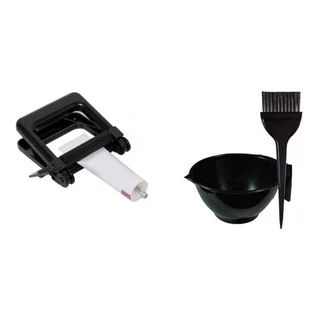 Kit coloração Profissional,Cumbuca+ Pincel e Espremedor de tinta NB em Oferta na Shopee