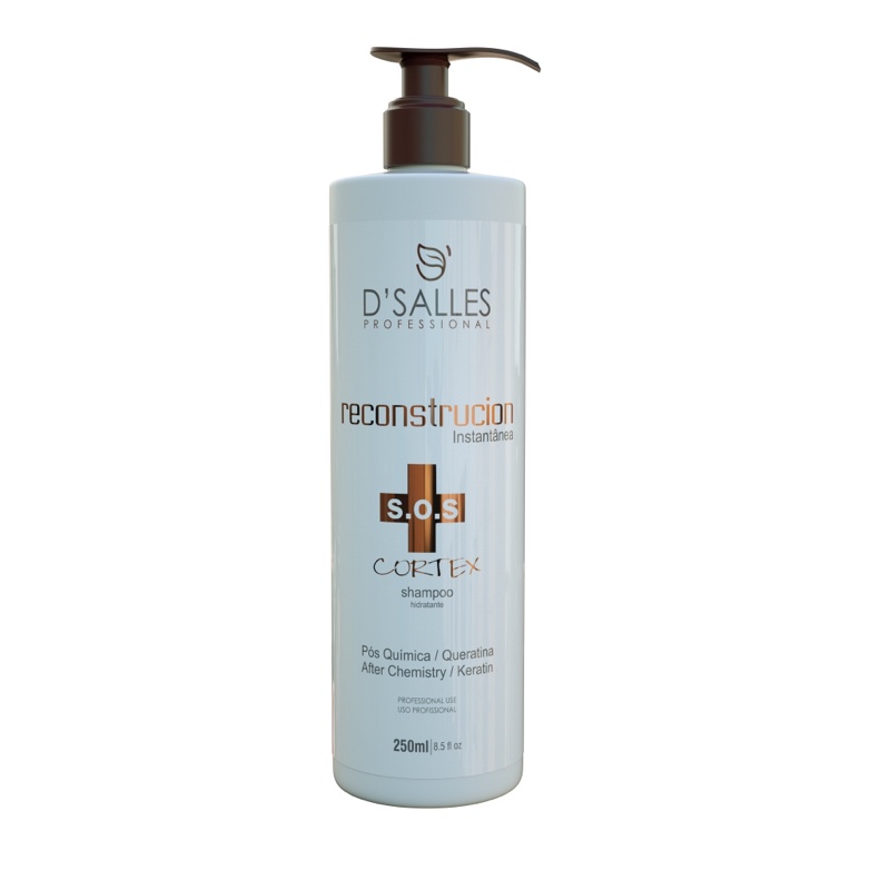 Shampoo SOS Córtex DSalles 250ml | Shopee Brasil