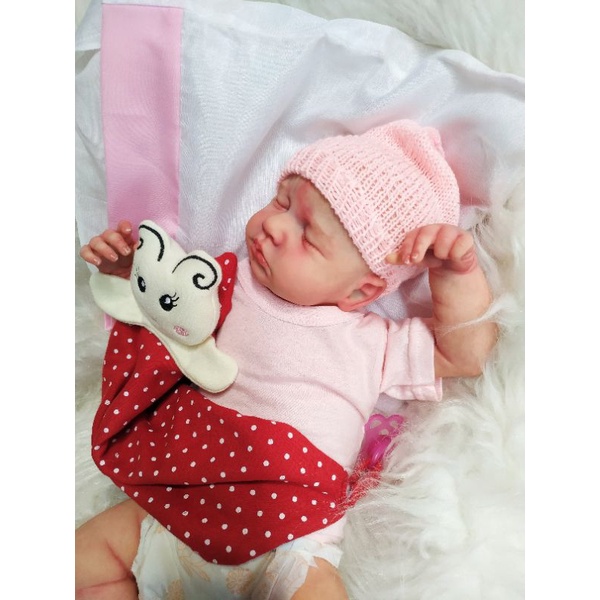 Boneca Reborn Realista Acessórios Lou Lou menina