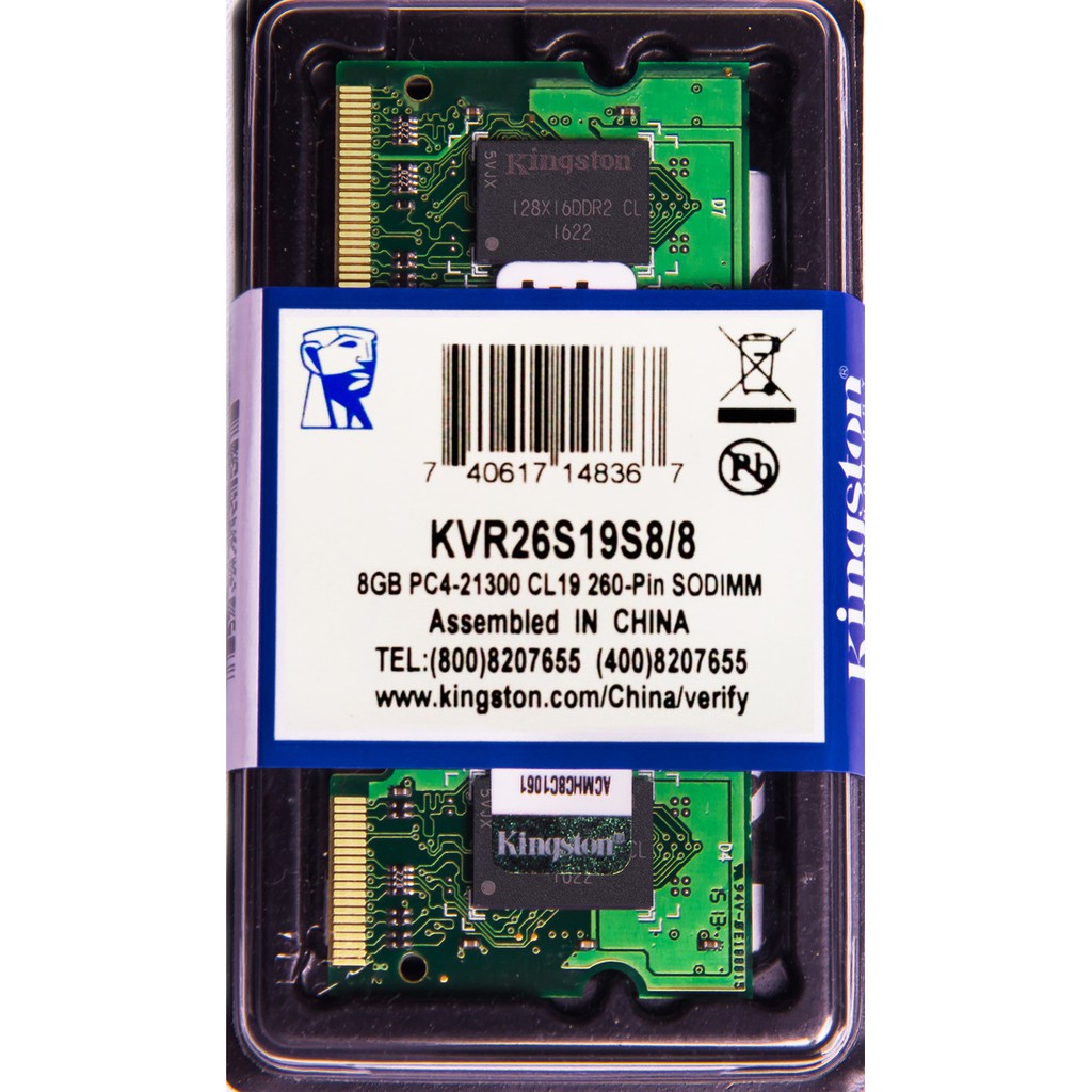 Memória Kingston Ddr4 8gb 2666 Mhz Notebook | Shopee Brasil