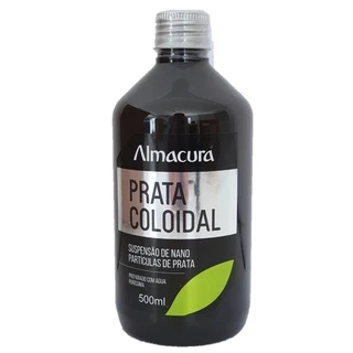 Prata Coloidal 40PPM - 500mL - Almacura