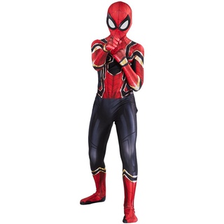 Fantasia Infantil De Ferro / Homem Aranha / Homem Peter Parker / Zentai Suit  Para Crianças E Adultos