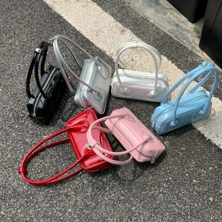 Bolsa Minimalista Baguette , De Cor Sólida Da Moda Para O Ombro Uso Diário